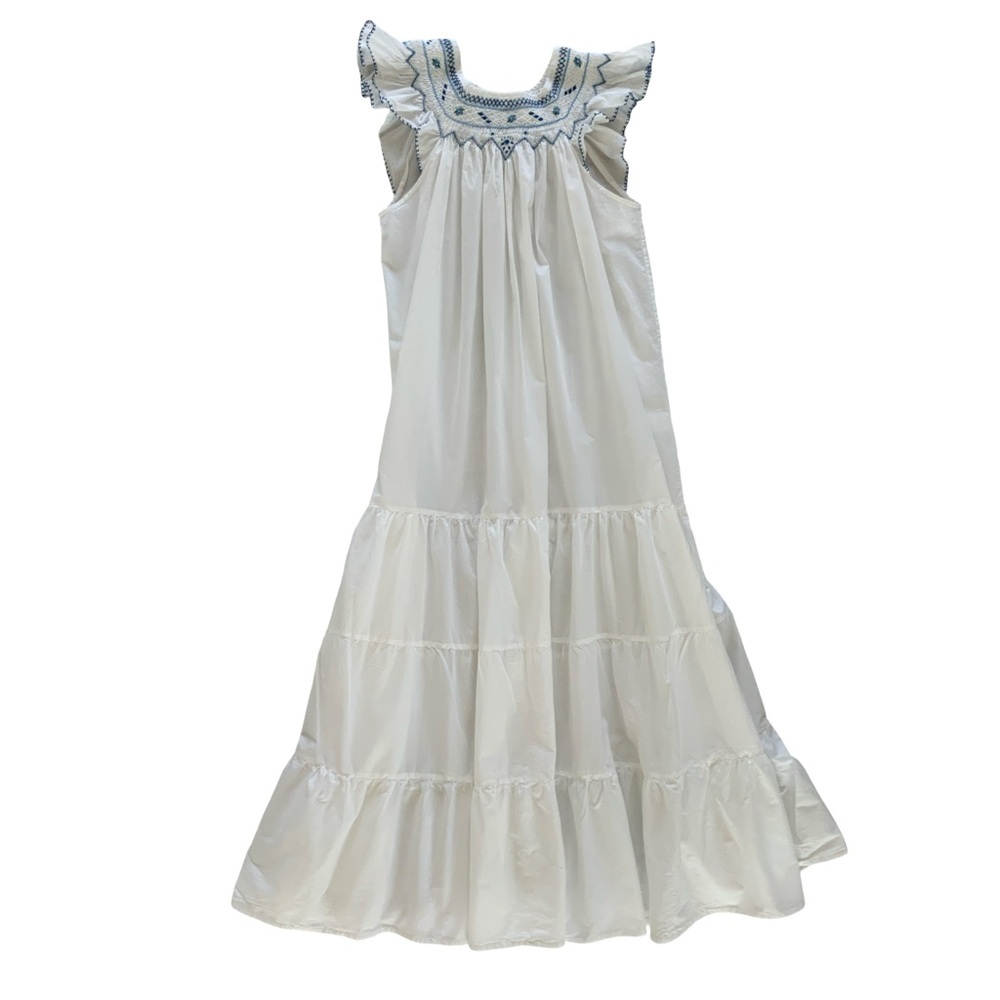 Nalini Hand Embroidered Madagascar Dress One Size - Picture 5 of 10